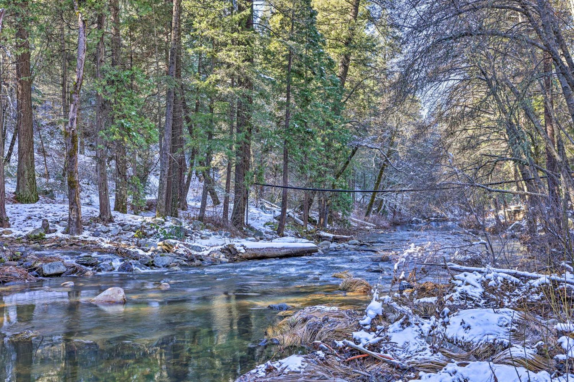 Riverfront Home Near Yosemite National Park! Groveland Exterior photo